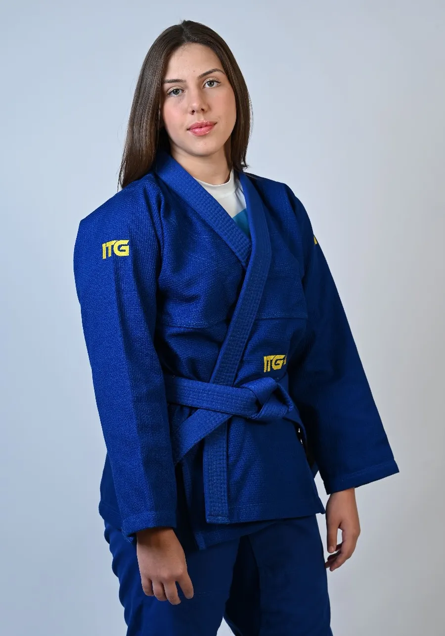 Kimono Feminino In The Guard Jiu-Jitsu New 2025 Azul