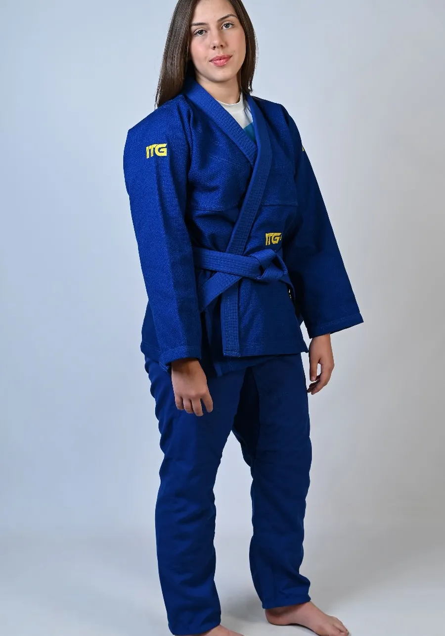 Kimono Feminino In The Guard Jiu-Jitsu New 2025 Azul