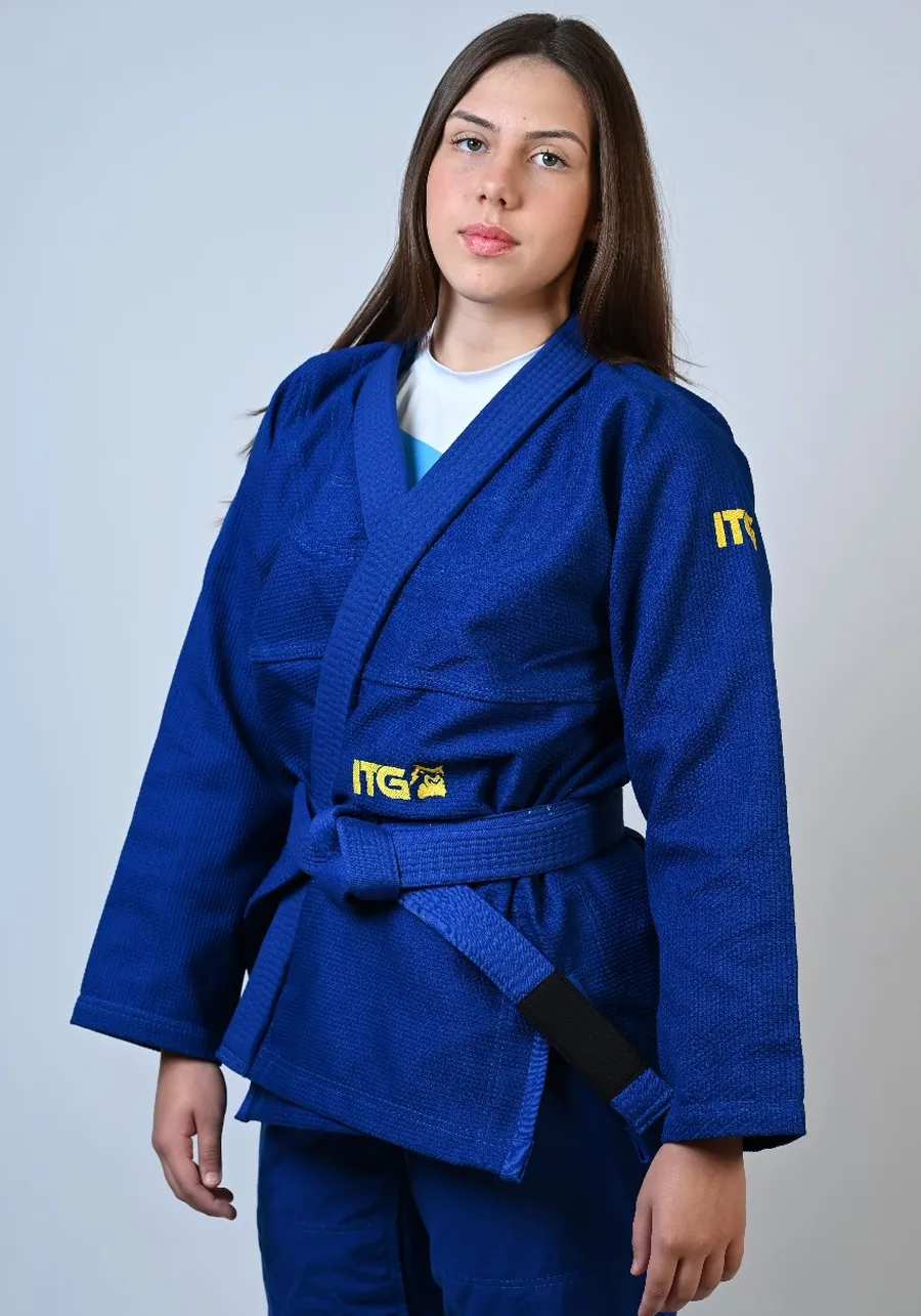 Kimono Feminino In The Guard Jiu-Jitsu New 2025 Azul