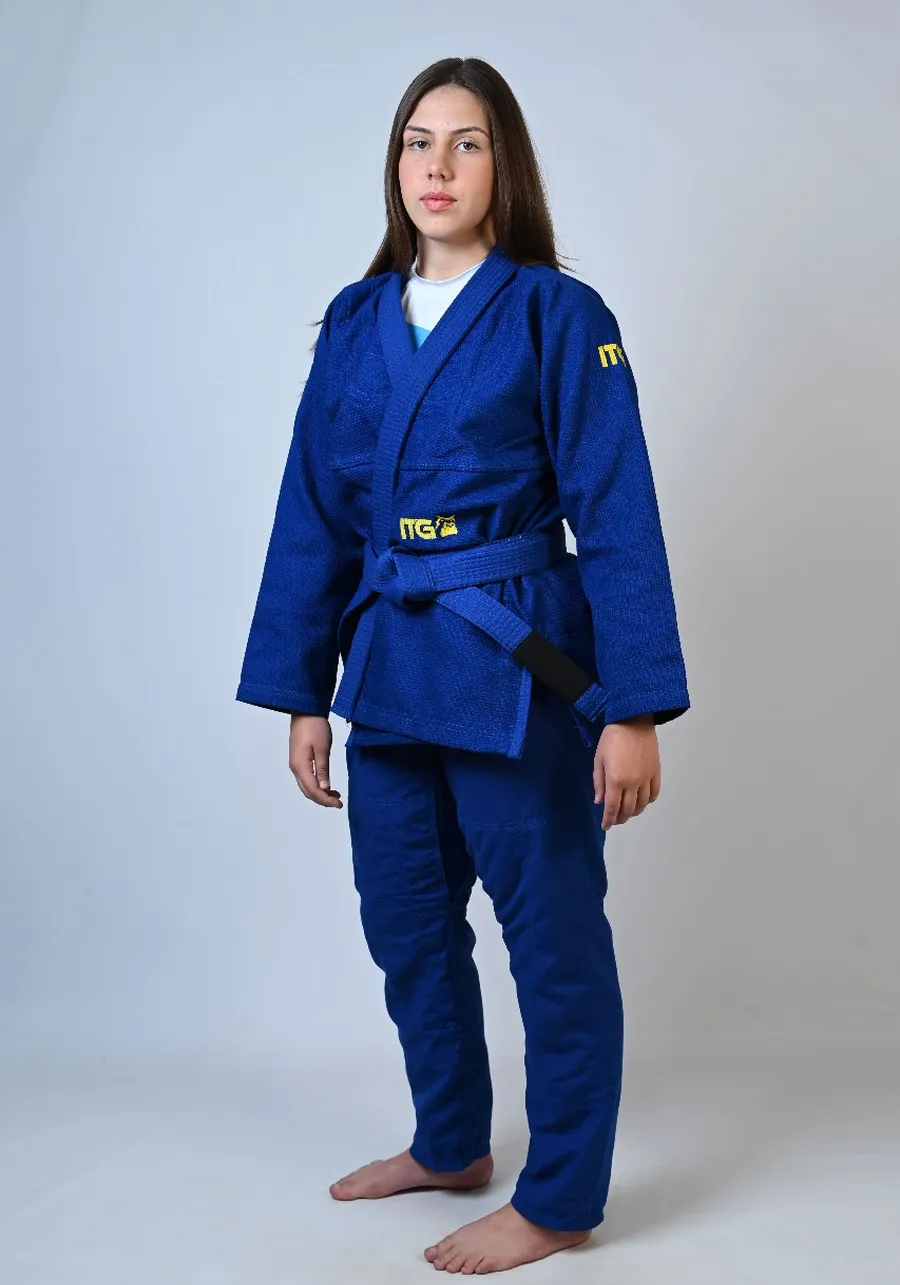Kimono Feminino In The Guard Jiu-Jitsu New 2025 Azul