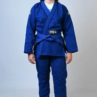 Kimono Feminino In The Guard Jiu-Jitsu New 2025 Azul - imagem 1