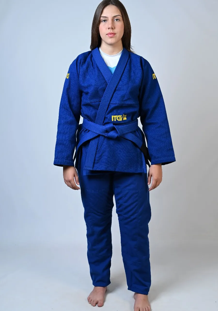 Kimono Feminino In The Guard Jiu-Jitsu New 2025 Azul
