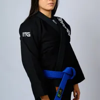 Kimono Feminino In The Guard Pró Preto - imagem 4