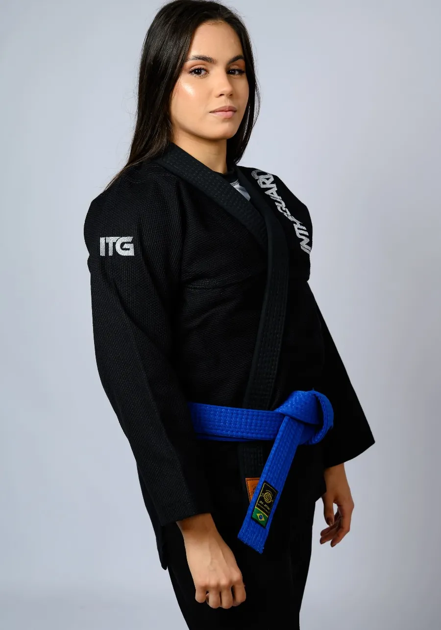 Kimono Feminino In The Guard Pró Preto
