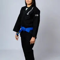 Kimono Feminino In The Guard Pró Preto - imagem 3
