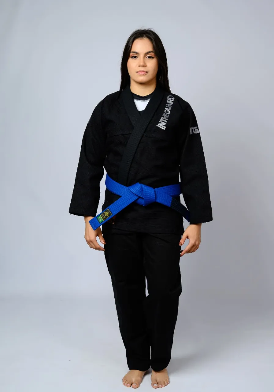 Kimono Feminino In The Guard Pró Preto