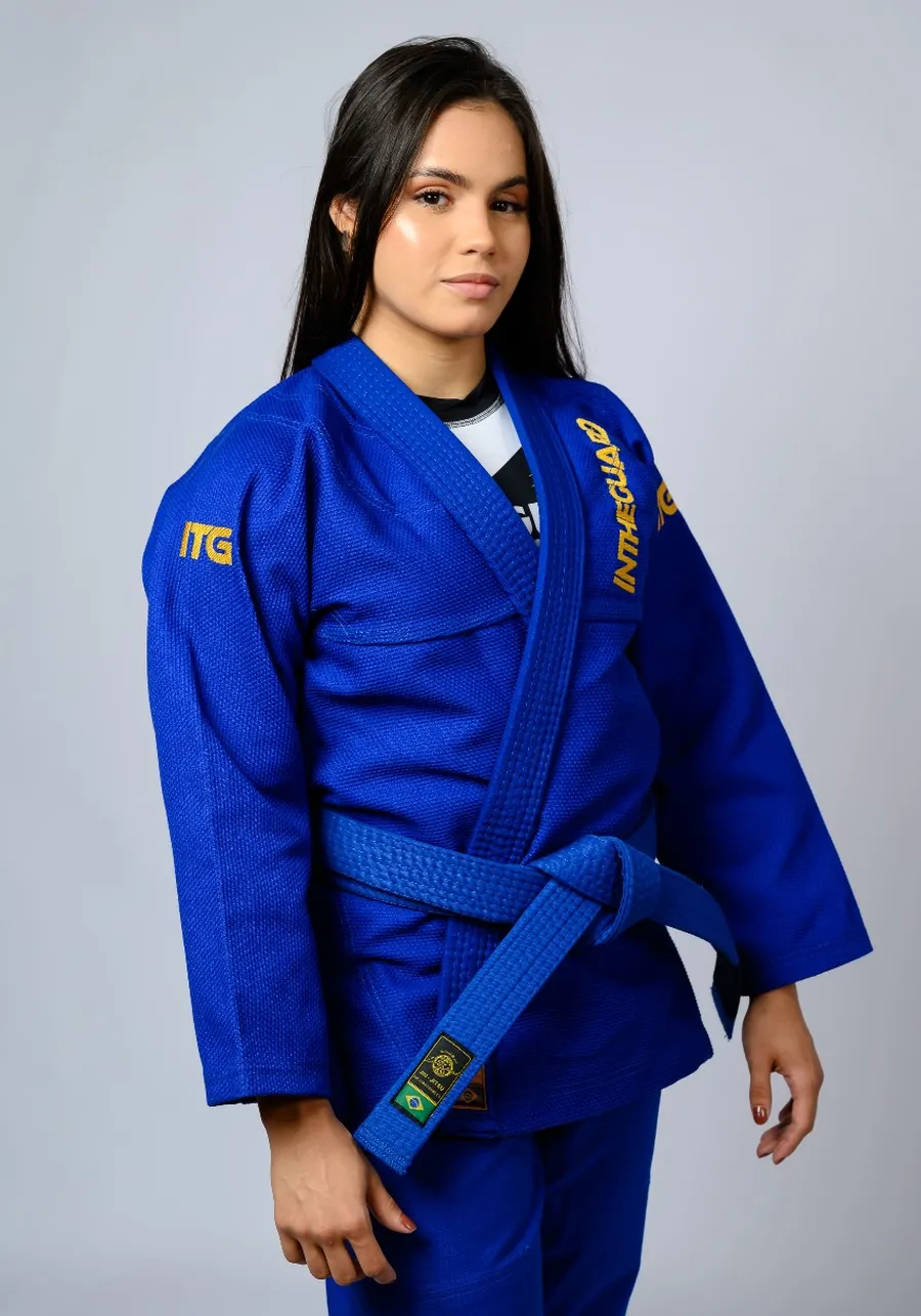 Kimono Feminino In The Guard Pró Azul