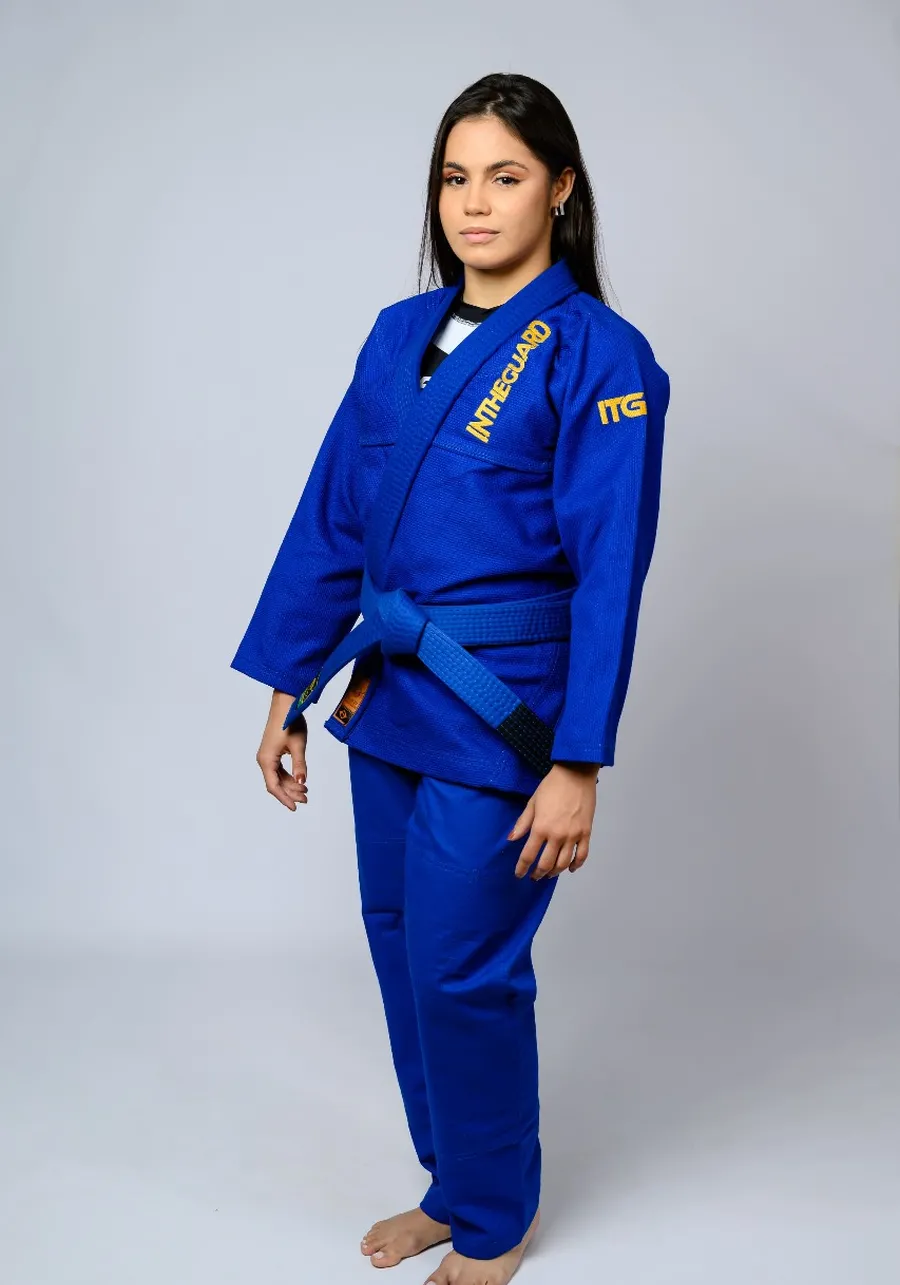 Kimono Feminino In The Guard Pró Azul