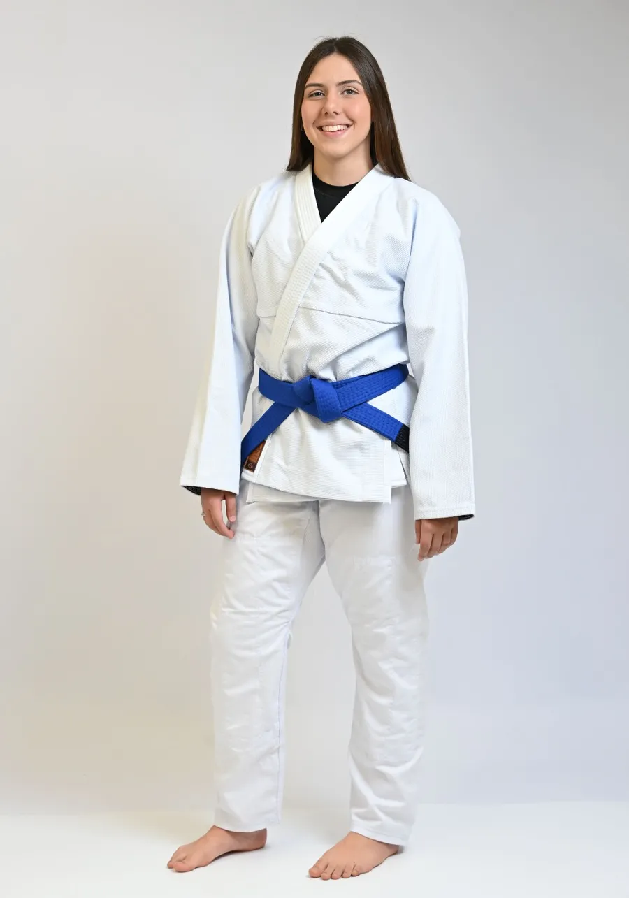 Kimono Feminino In The Guard Jiu-Jitsu Liso PRÓ Azul
