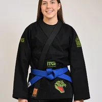 Kimono In The Guard Feminino Amazonia Jacare Preto - imagem 2