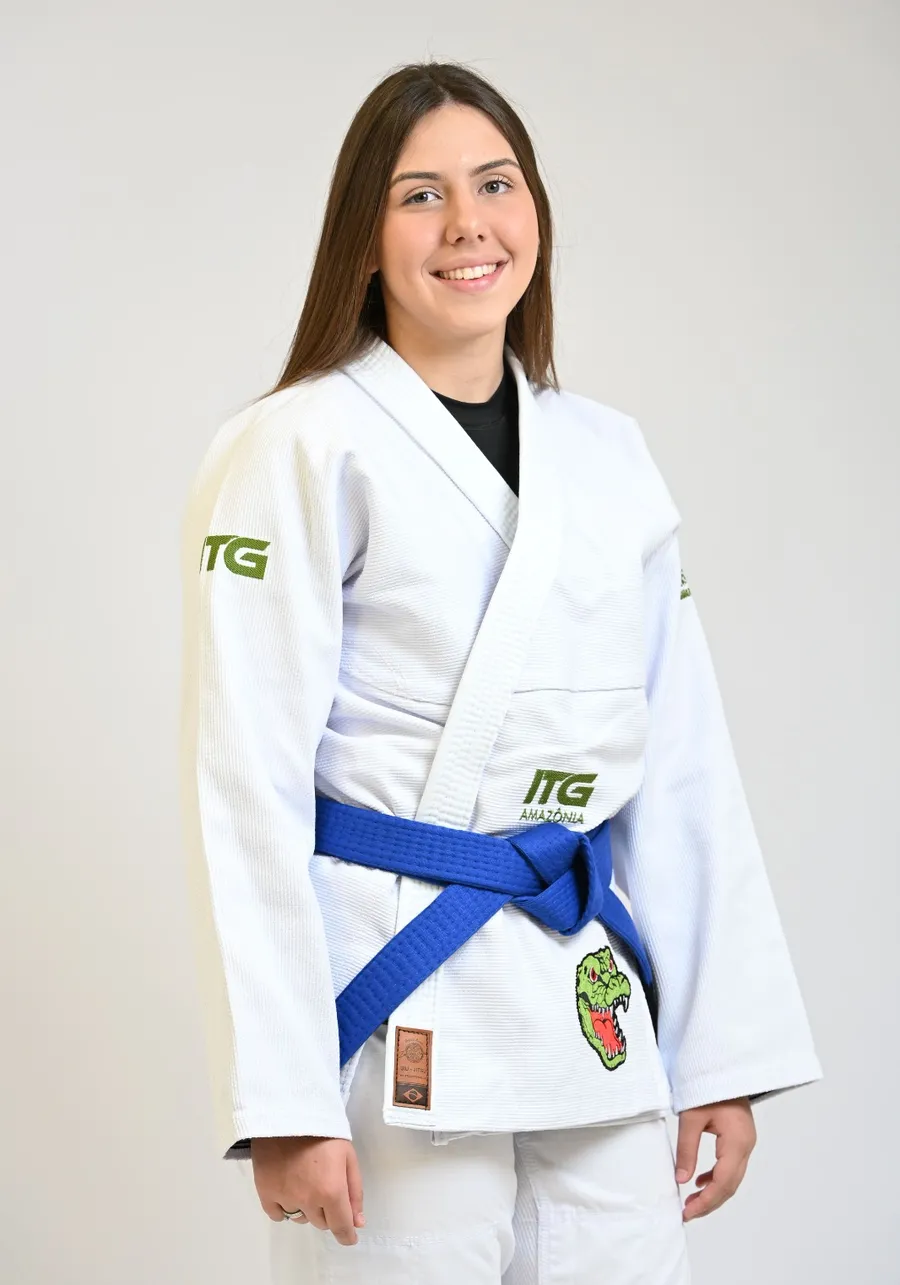 Kimono In The Guard Feminino Amazonia Jacare Branco