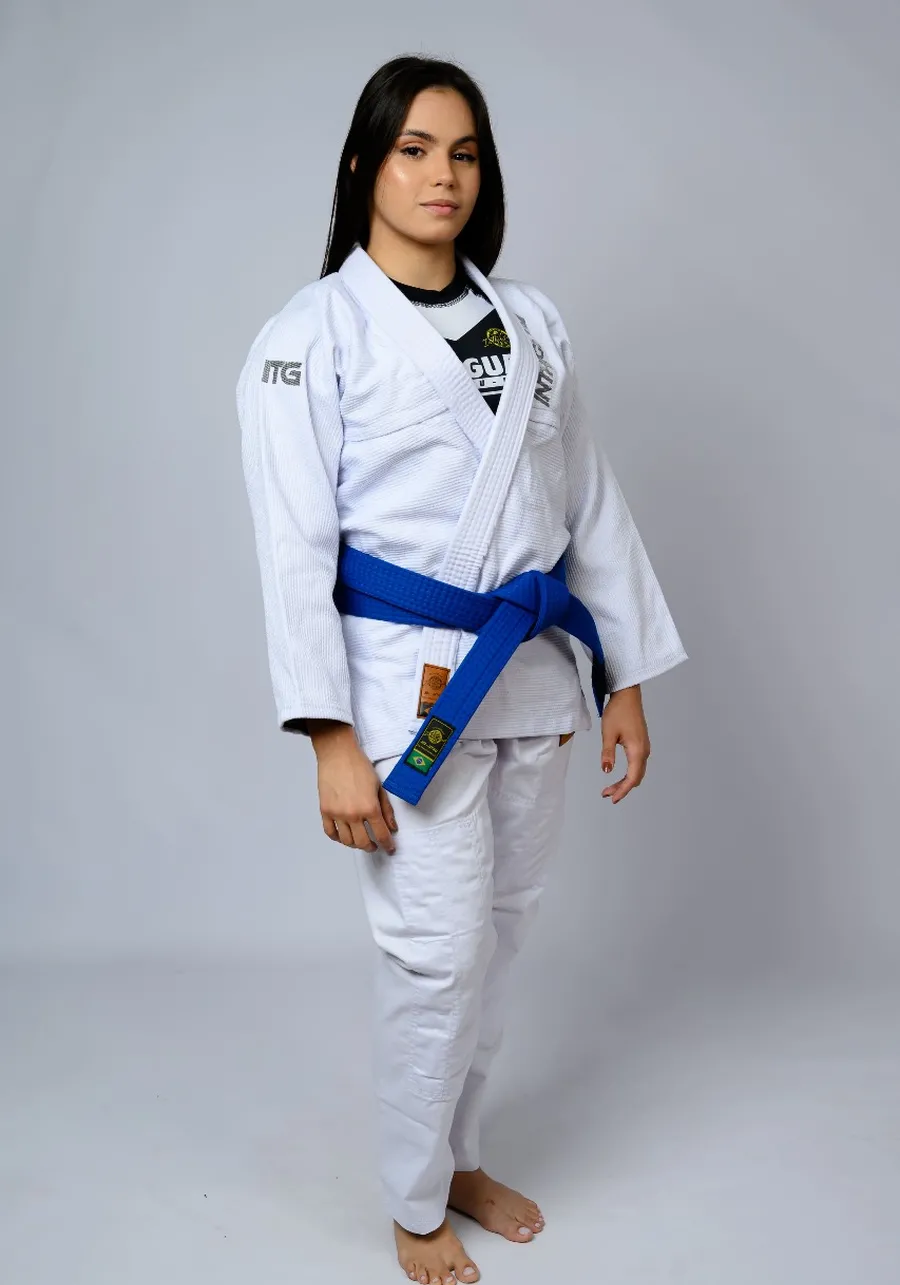 Kimono Feminino In The Guard Pró Branca