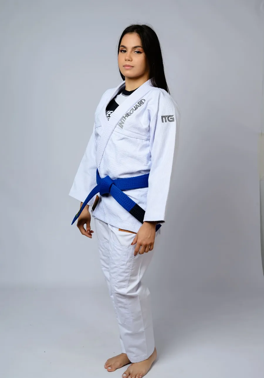 Kimono Feminino In The Guard Pró Branca