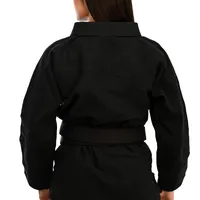 Kimono Feminino In The Guard Jiu-Jitsu Liso Preto - imagem 5