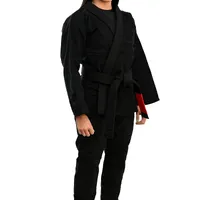 Kimono Feminino In The Guard Jiu-Jitsu Liso Preto - imagem 7