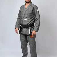 Kimono In The Guard Pro Cinza - imagem 4
