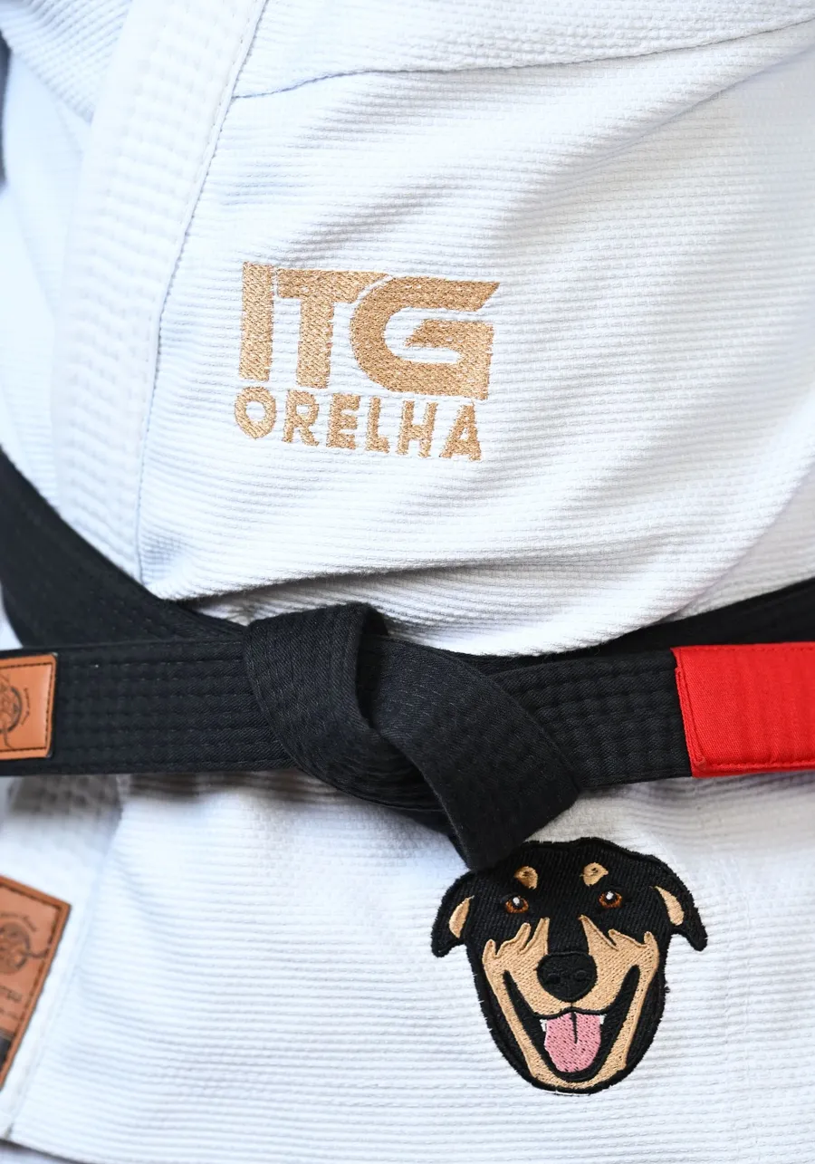 Kimono In The Guard Jiu-Jitsu ORELHA BRANCO