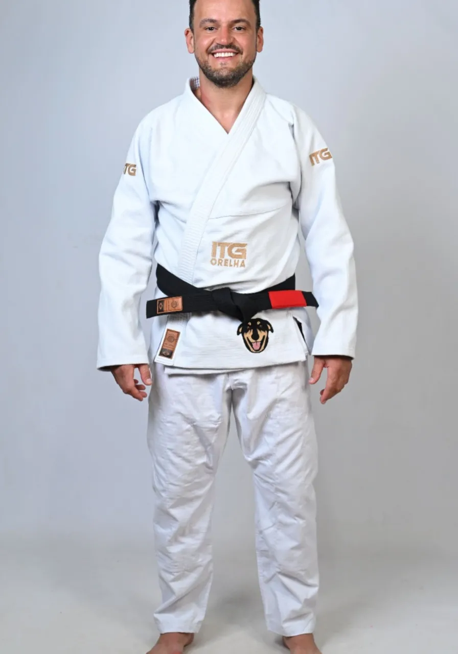 Kimono In The Guard Jiu-Jitsu ORELHA BRANCO