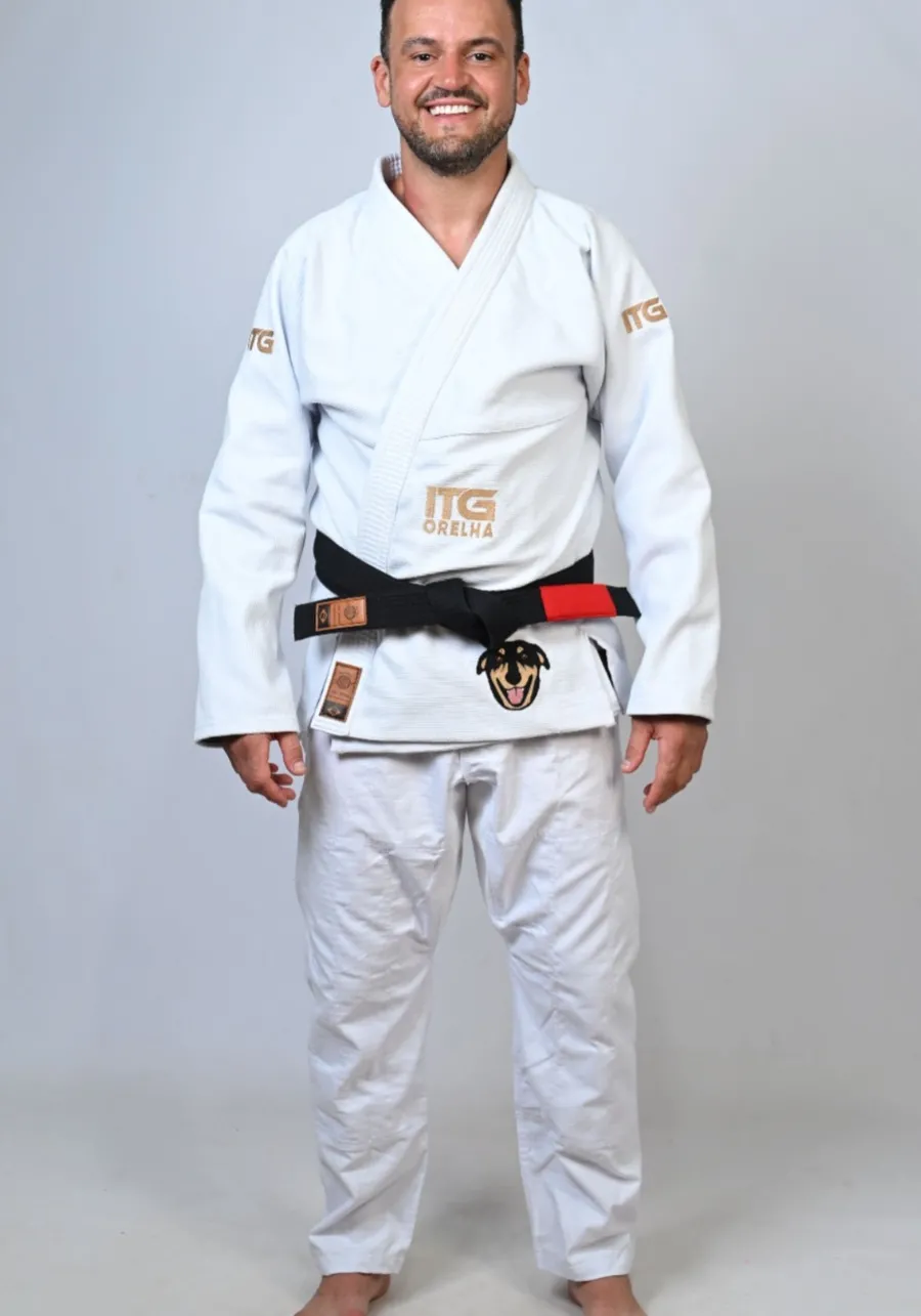 Kimono In The Guard Jiu-Jitsu ORELHA BRANCO