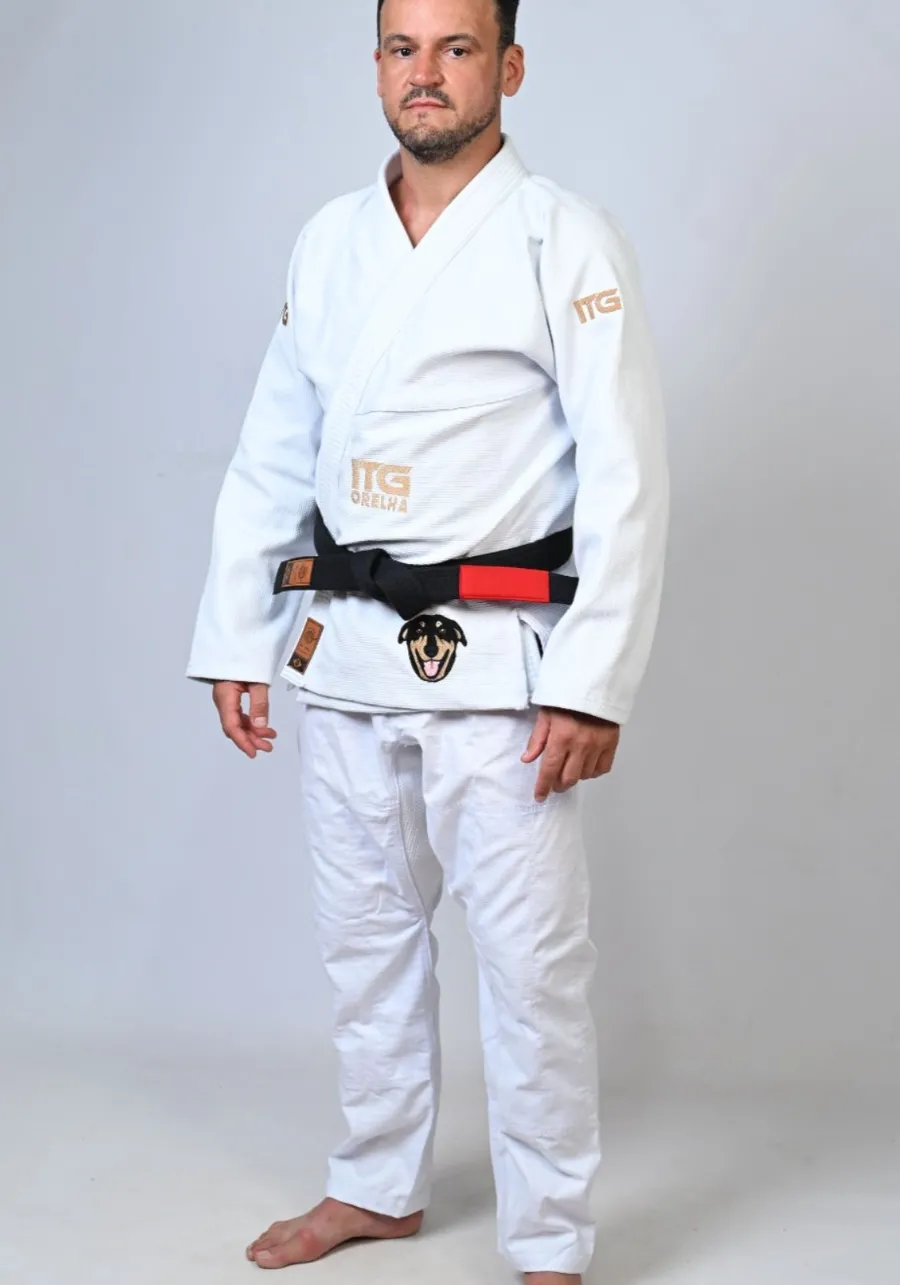 Kimono In The Guard Jiu-Jitsu ORELHA BRANCO