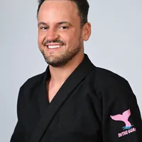 Kimono In The Guard Jiu-Jitsu AMAZÔNIA BOTO ROSA PRETO - imagem 5