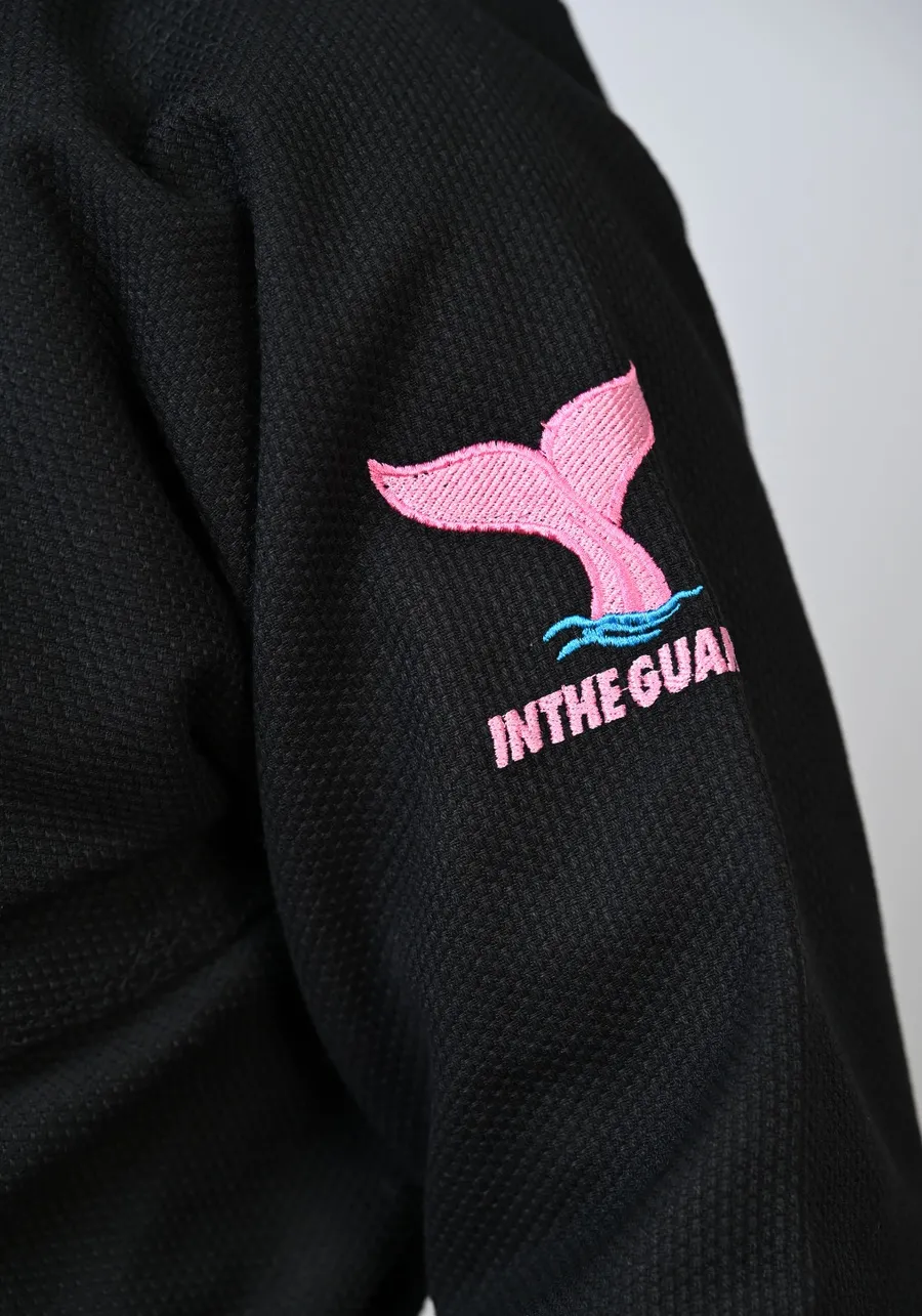 Kimono In The Guard Jiu-Jitsu AMAZÔNIA BOTO ROSA PRETO