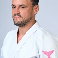 Kimono In The Guard Jiu-Jitsu AMAZÔNIA BOTO ROSA BRANCO - imagem 8