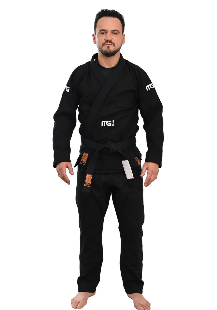 Kimono In The Guard Xadrez Pro Preto