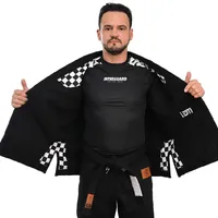 Kimono In The Guard Xadrez Pro Preto - imagem 10