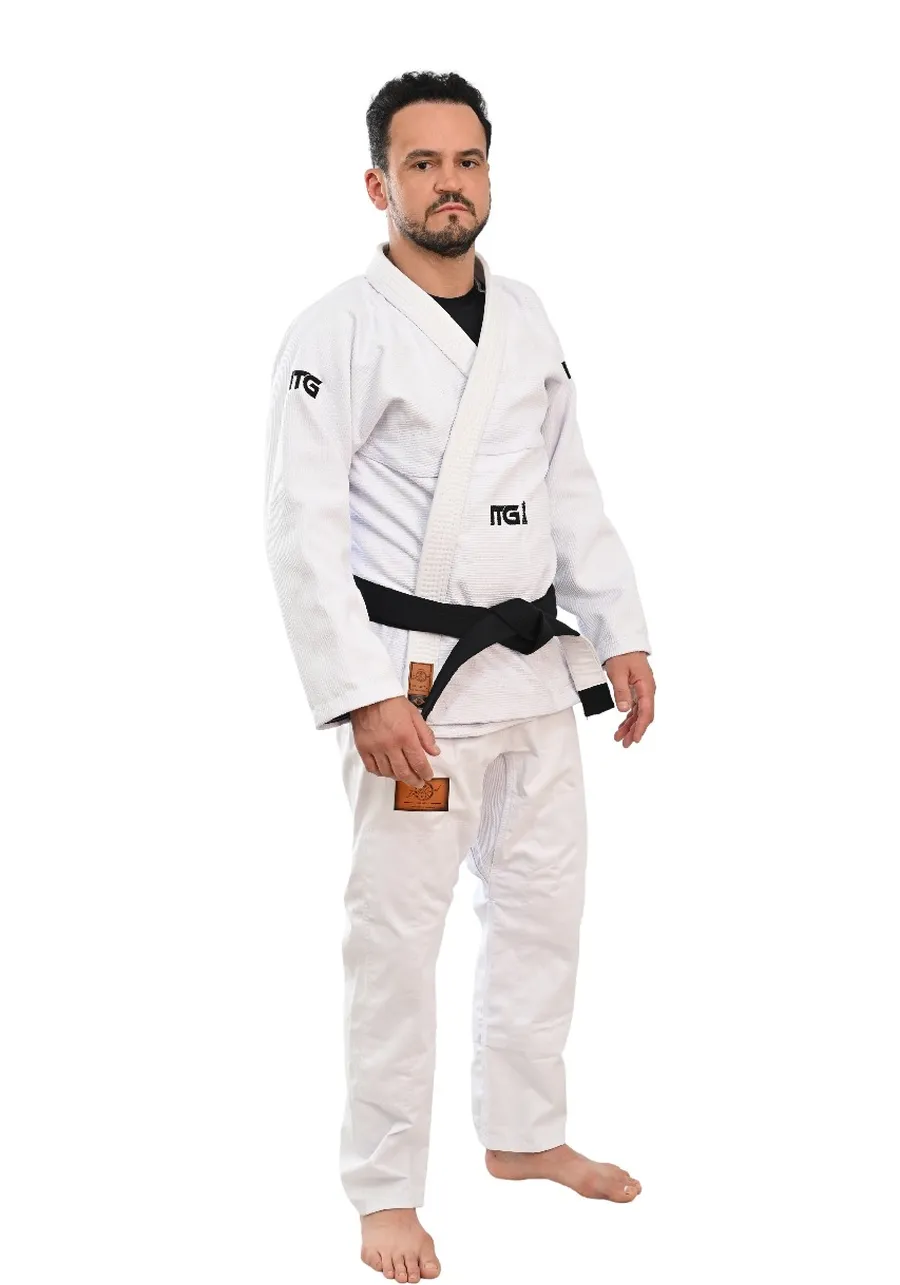 Kimono In The Guard Xadrez Pro Branco
