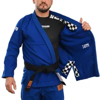 Kimono In The Guard Xadrez Pro Azul - imagem 4