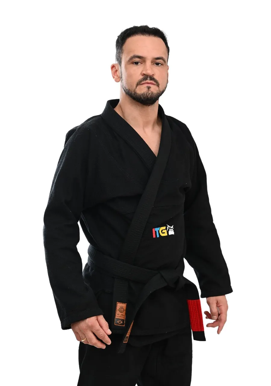 Kimono In The Guard Pro Colors Preto