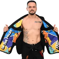 Kimono In The Guard Pro Colors Preto - imagem 4