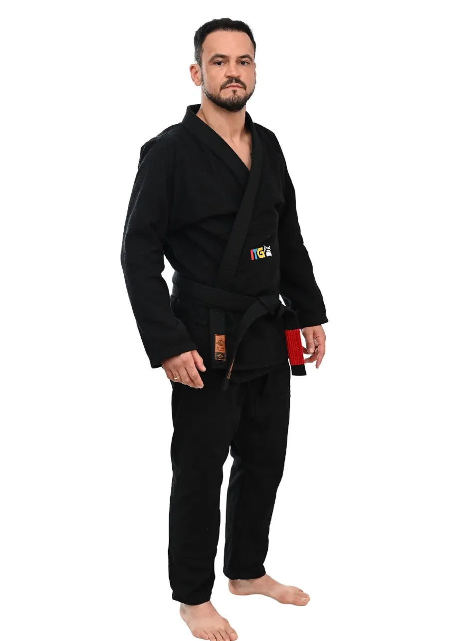 Kimono In The Guard Pro Colors Preto