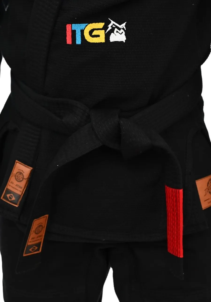 Kimono In The Guard Pro Colors Preto