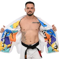 Kimono In The Guard Pro Colors Branco - imagem 8