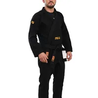Kimono In The Guard Gold Pro Preto - imagem 5
