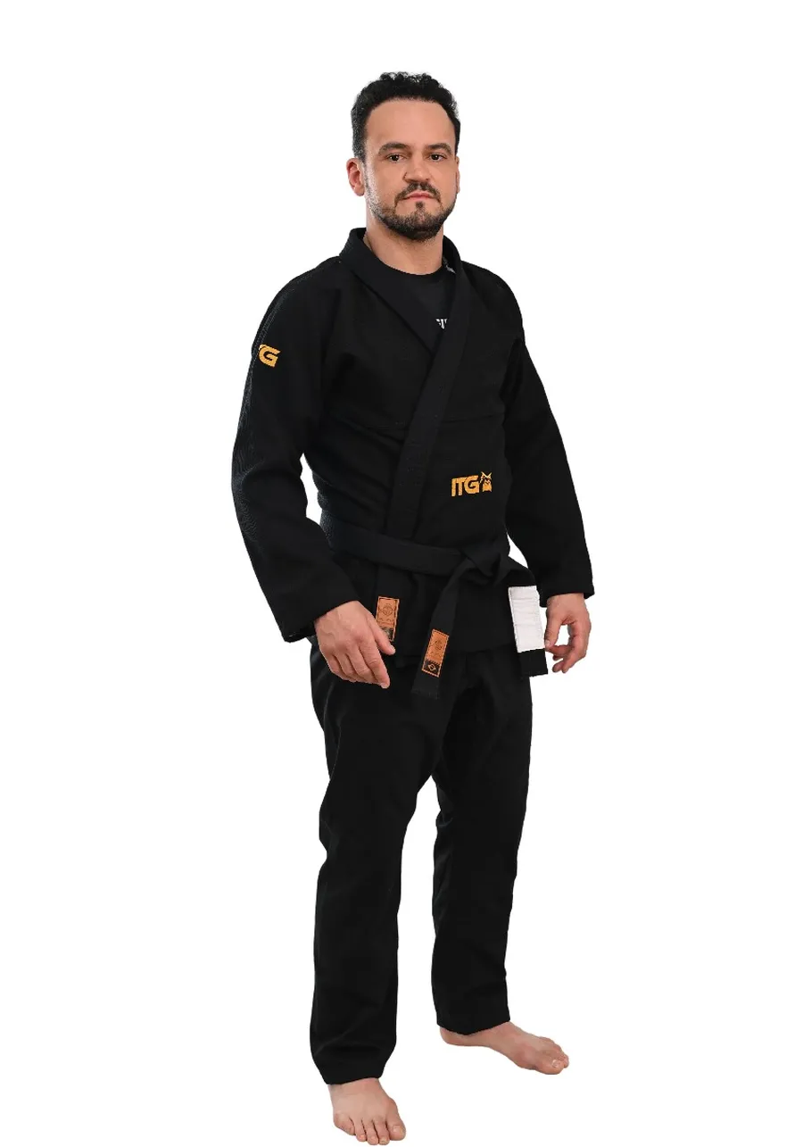 Kimono In The Guard Gold Pro Preto