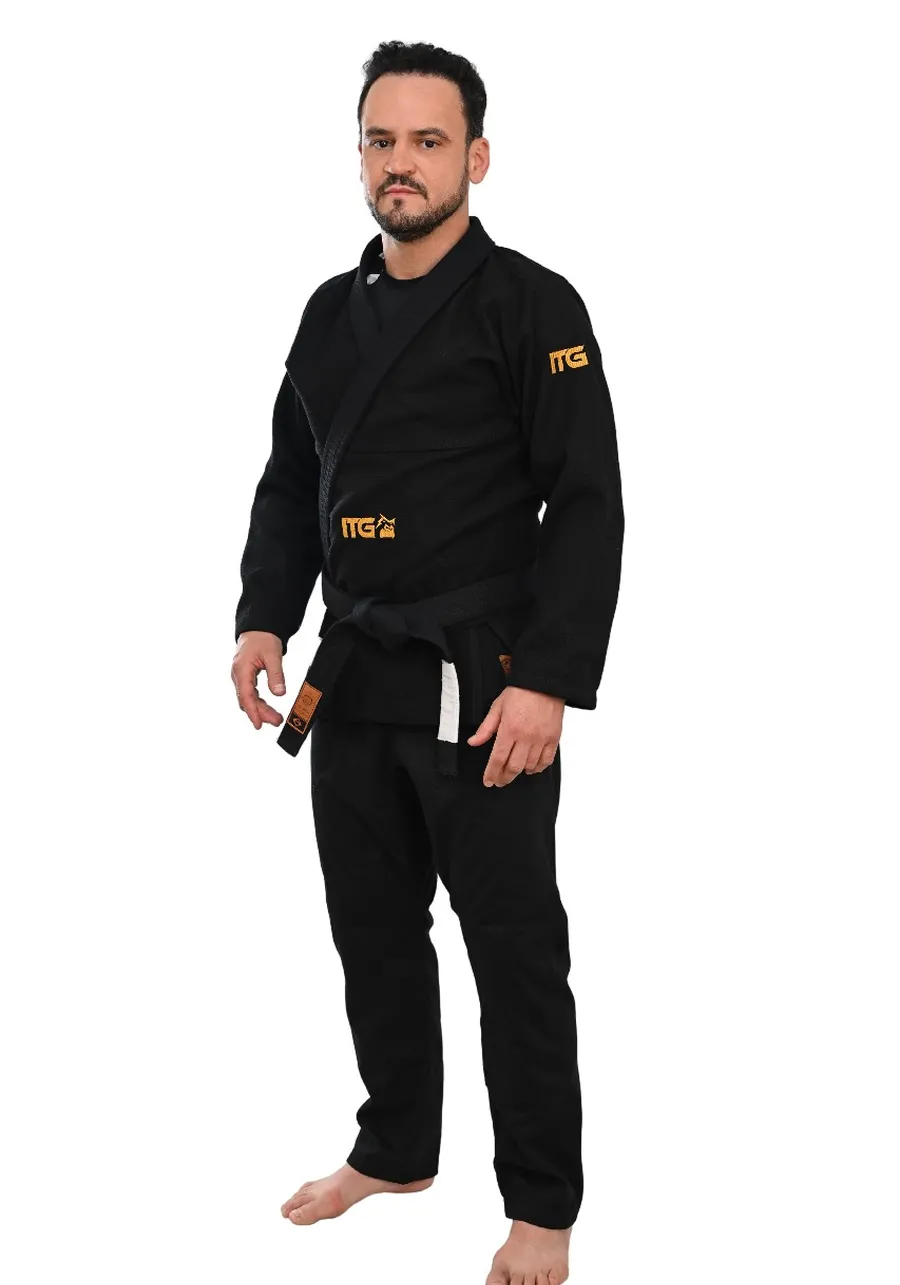 Kimono In The Guard Gold Pro Preto