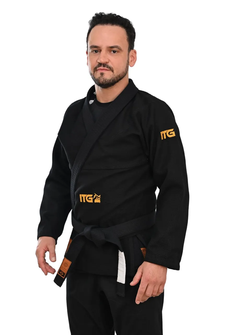 Kimono In The Guard Gold Pro Preto