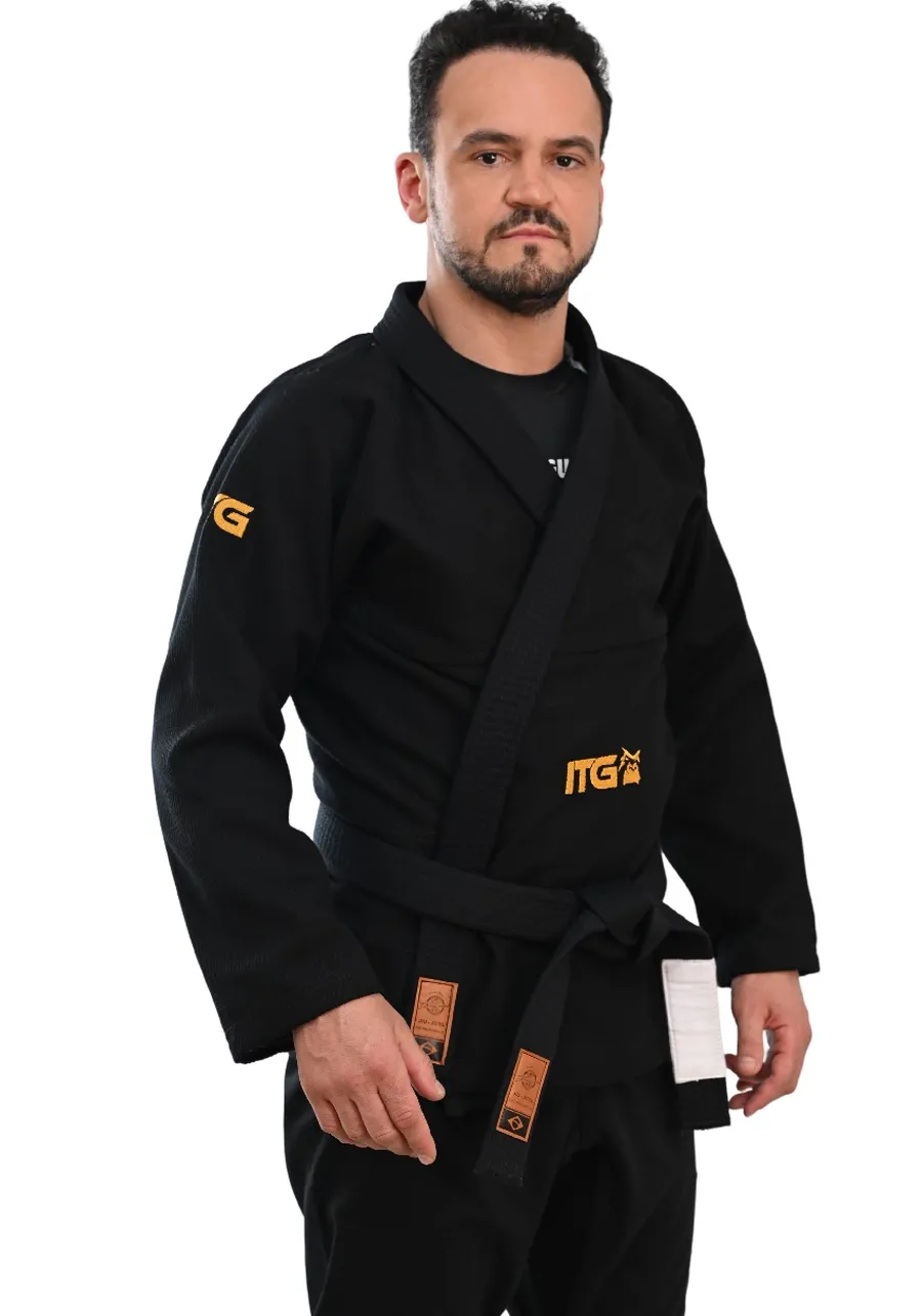 Kimono In The Guard Gold Pro Preto