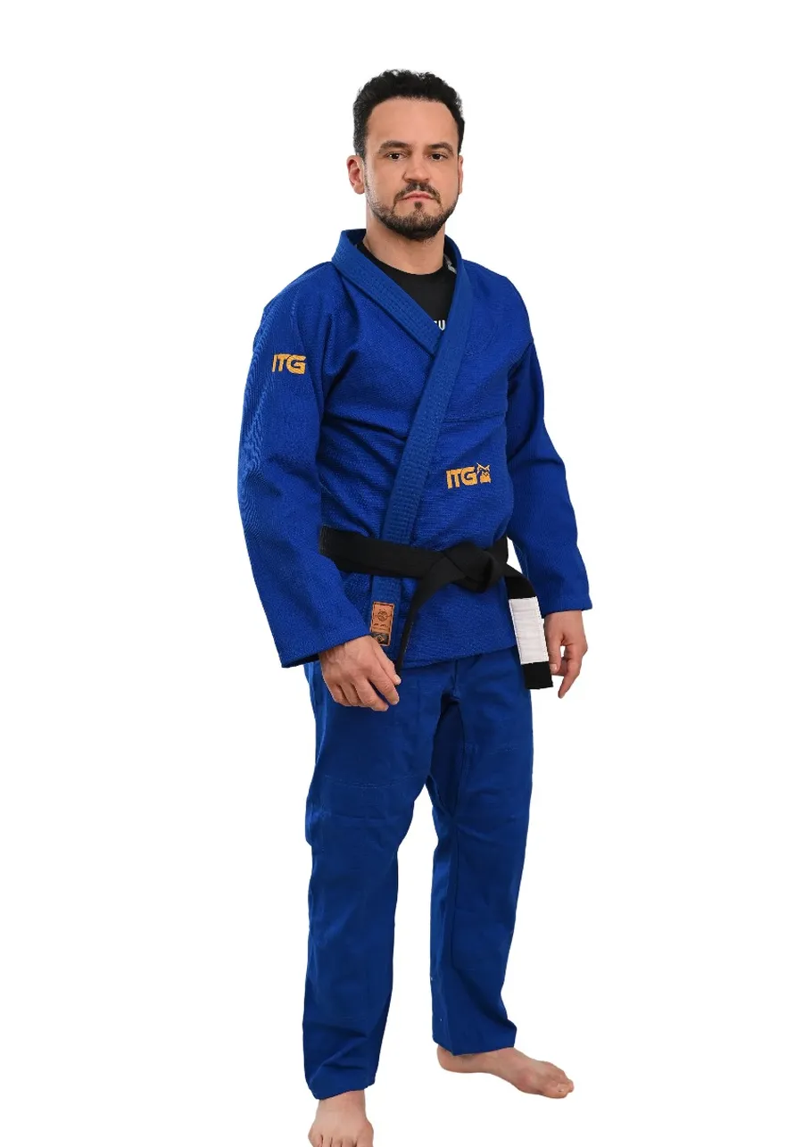 	 Kimono In The Guard Gold Pro Azul