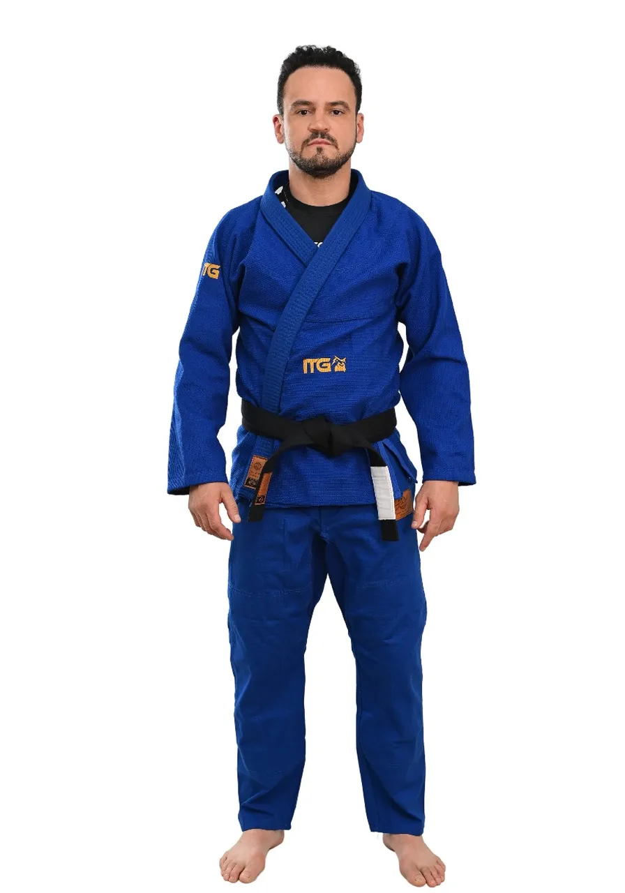 Kimono In The Guard Gold Pró Azul