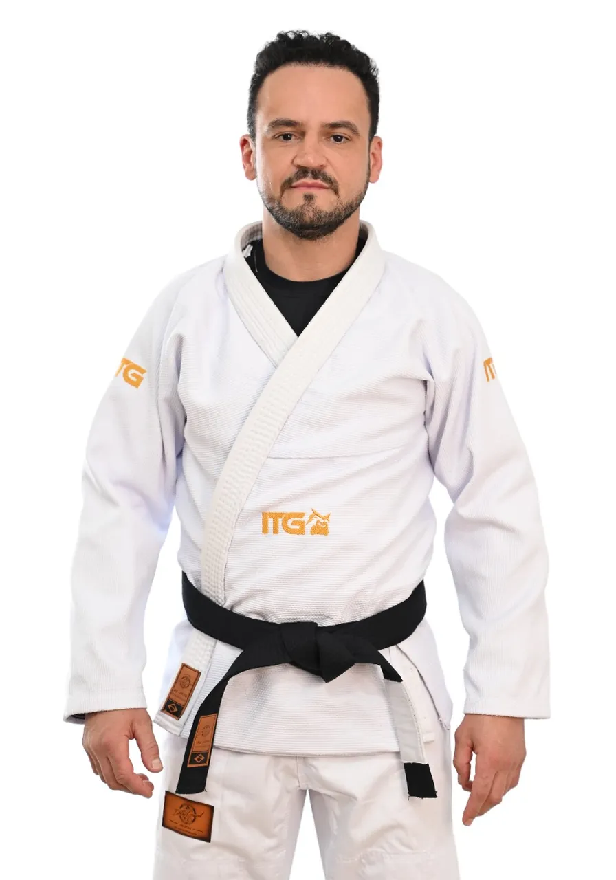 Kimono In The Guard Gold Pró Branco