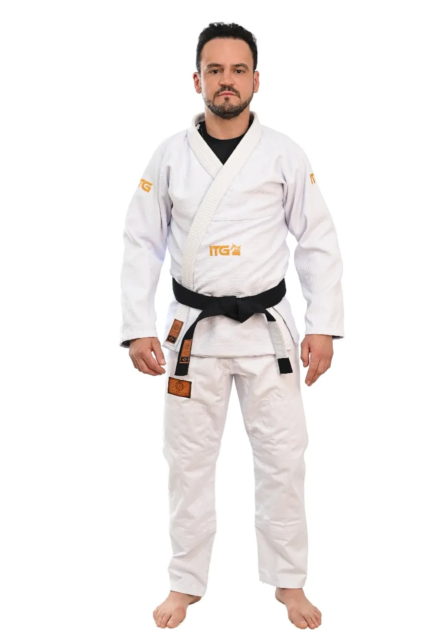 Kimono In The Guard Gold Pró Branco