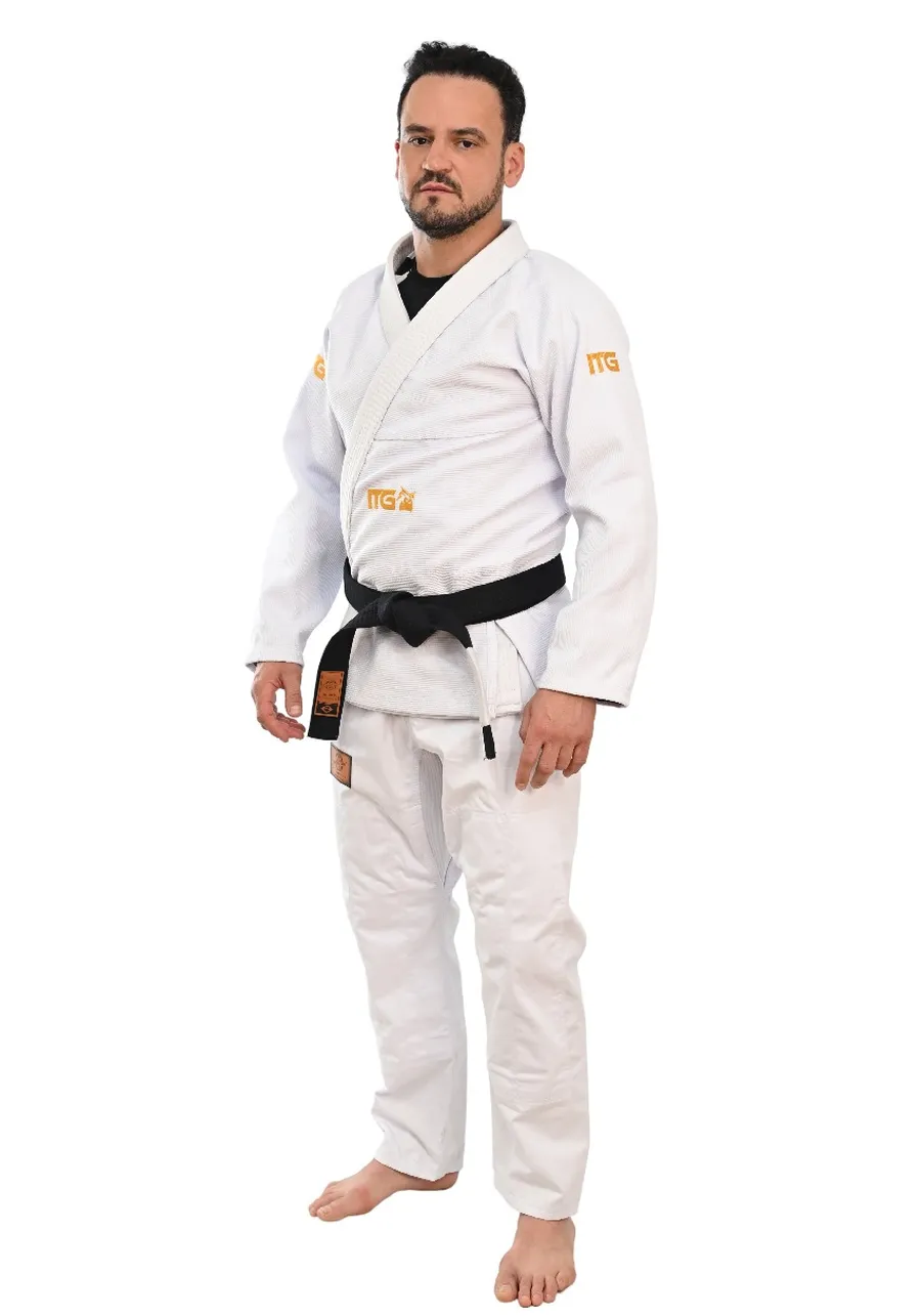 Kimono In The Guard Gold Pro Branco