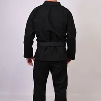 Kimono In The Guard Jiu-Jitsu Liso PRÓ PRETO - imagem 7