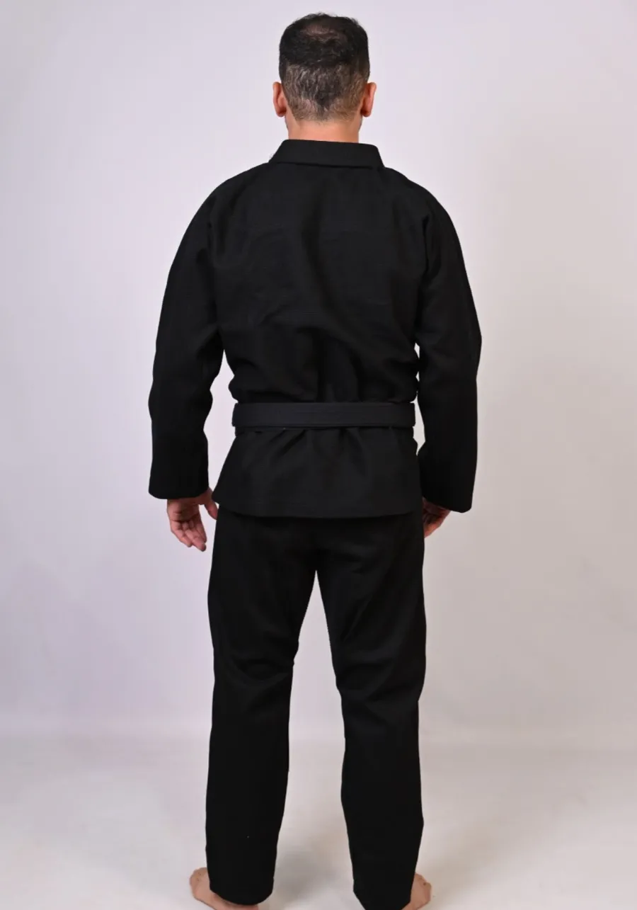Kimono In The Guard Jiu-Jitsu Liso PRÓ PRETO