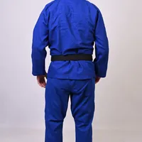 	 Kimono In The Guard Jiu-Jitsu Liso PRÓ AZUL - imagem 7