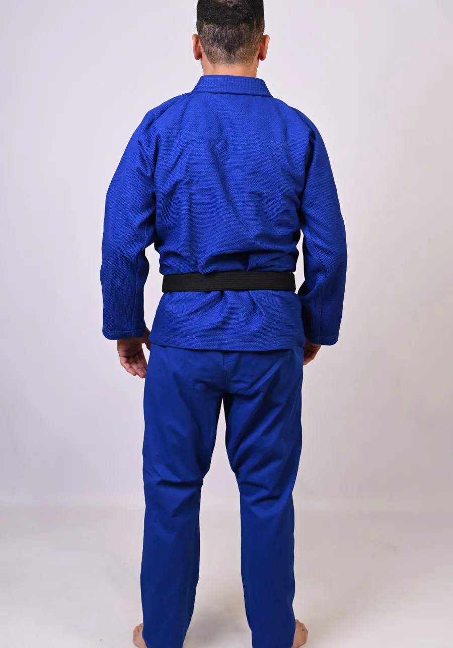	 Kimono In The Guard Jiu-Jitsu Liso PRÓ AZUL